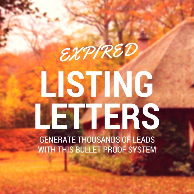 EXPIRED listing letter samples