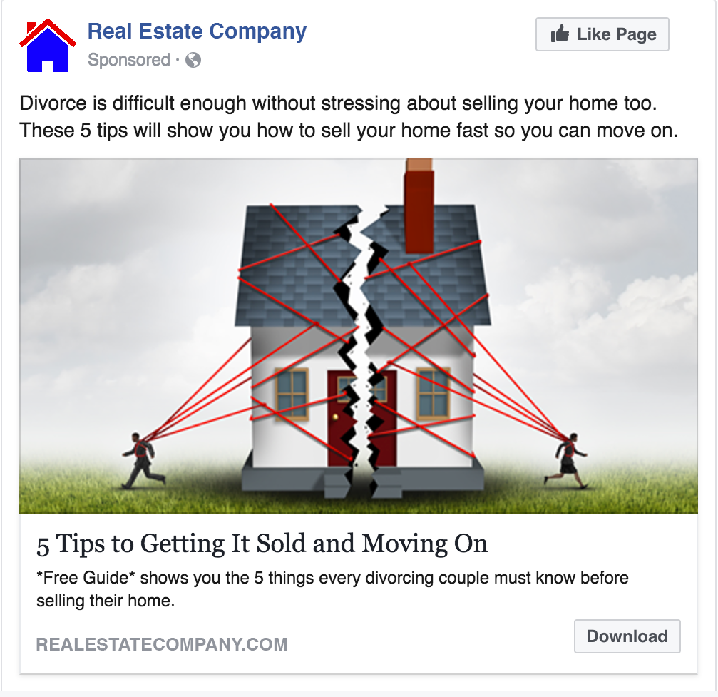 Use These Simple Real Estate Divorce Ads To Land More Listings From